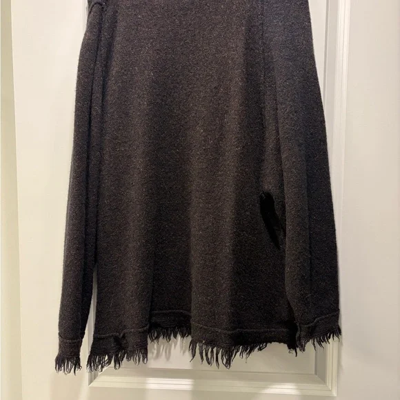 Free People Charcoal Textured Sweater - Picture 6 of 6